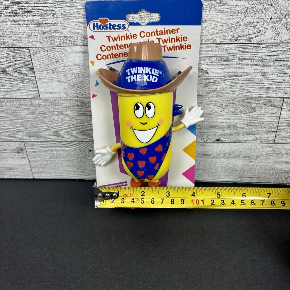 Hostess‎ Twinkie Kid Twinkie Holder Cowboy Food Storage Container Case 2001 NEW